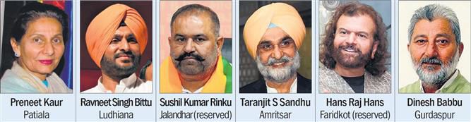 Preneet Kaur, Taranjit Sandhu, Ravneet Bittu, Hans Raj Hans BJP’s Punjab picks for Lok Sabha election