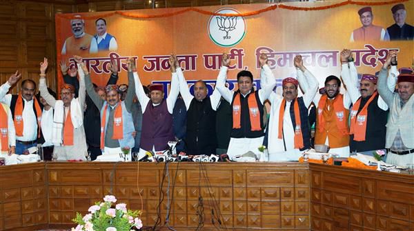 Fear of rebellion grips as BJP gives ticket to all 6 Congress rebels for the June 1 bypolls in Himachal
