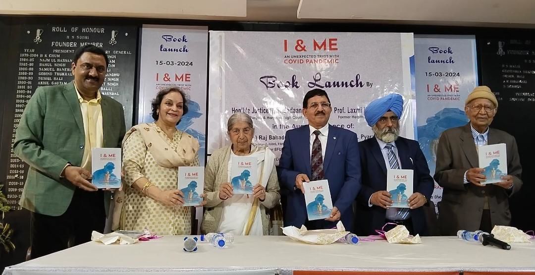 Book on challenges during Covid times released in Chandigarh