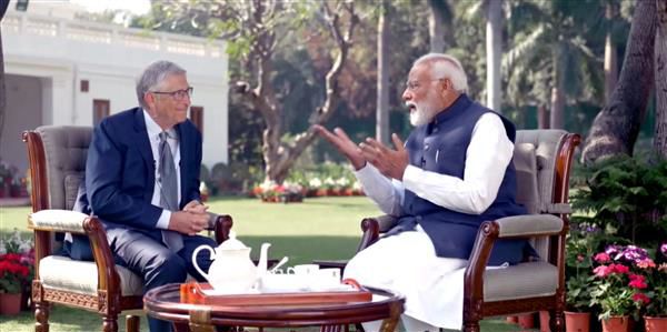 Want to fill gaps created by shortcomings of teachers with technology: PM Modi interacts with Bill Gates