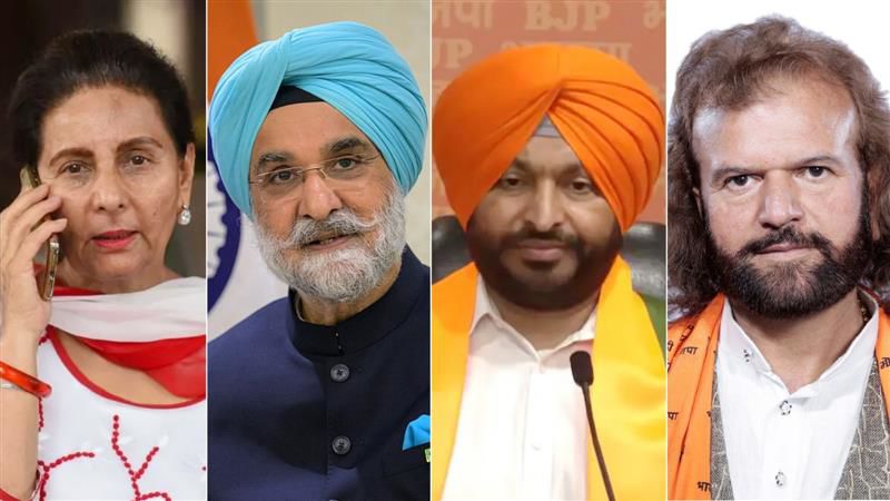 BJP names 6 of Punjab's 13 Lok Sabha candidates in 8th list; fields Preneet Kaur from Patiala, Taranjit Sandhu from Amritsar