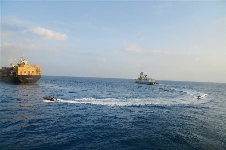 Indian Navy rescues vessel under ‘missile’ strike in Gulf of Aden