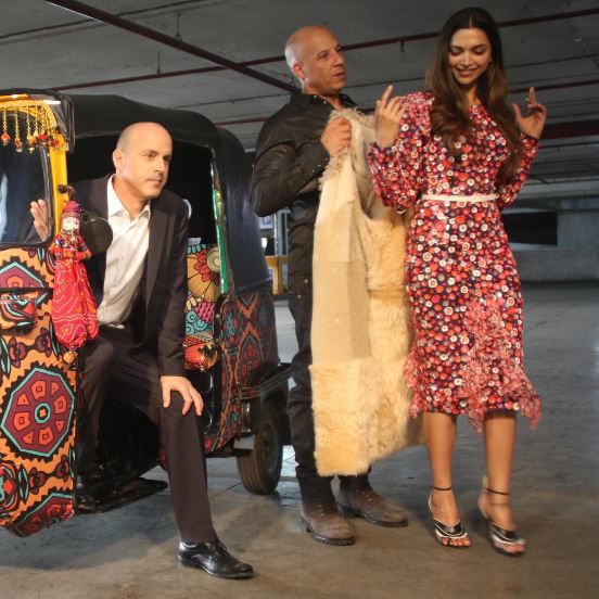 Vin Diesel shares new picture with Deepika Padukone, says he had promised her to visit India