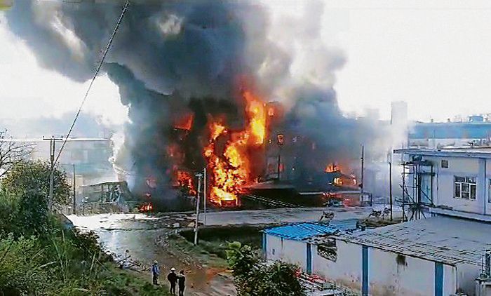 Himachal's human rights body seeks probe report on Jharmajri factory fire