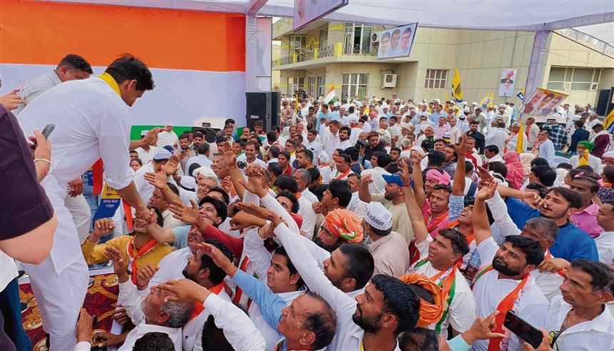 Rohtak: Congress braces up to take on BJP in Jat belt