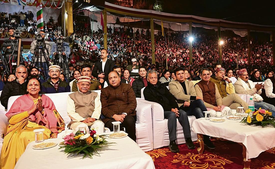 Himachal Governor Shiv Pratap Shukla attends closing event of Mandi Shivratri fair