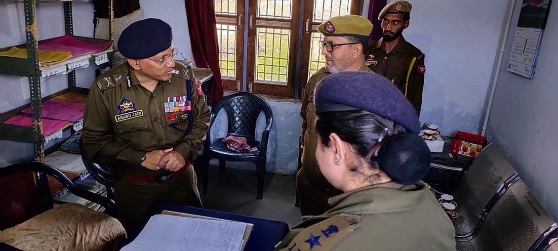 ADGP discusses security, law and order in Reasi district