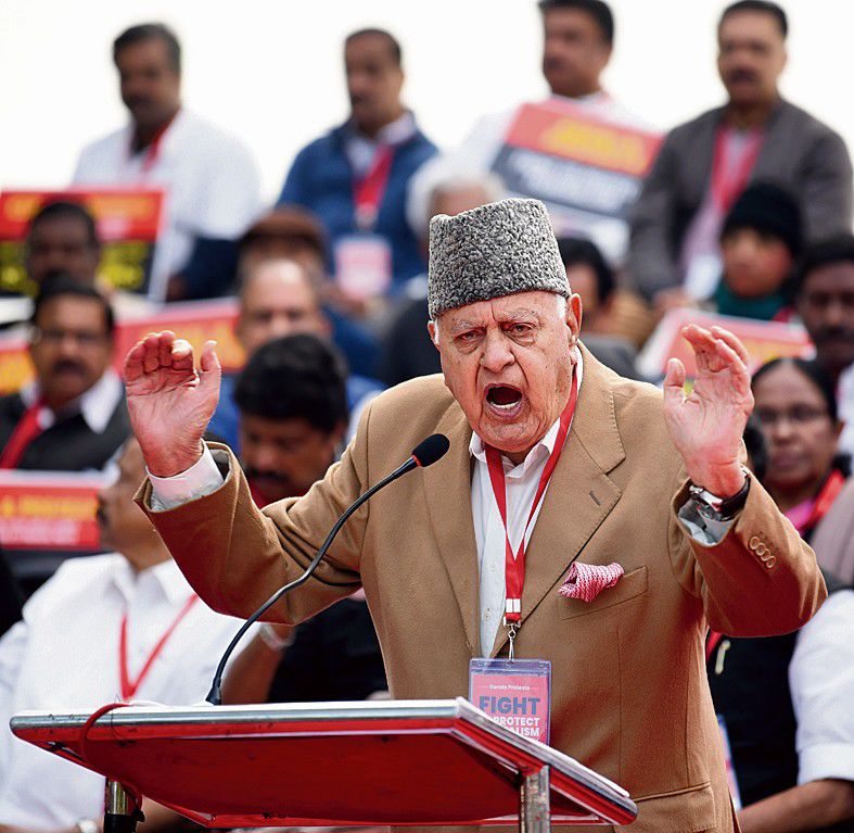 LS  poll crucial for land rights, job security : Farooq Abdullah