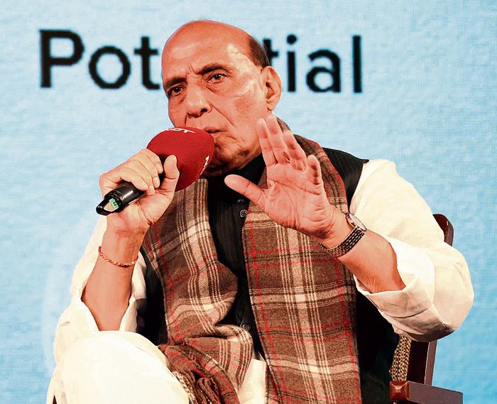 Armed forces ready to tackle any aggression: Defence Minister Rajnath Singh