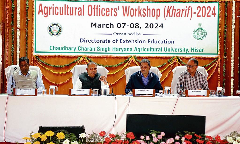 Hisar: 11 recommendations for kharif crop approved at agriculture workshop
