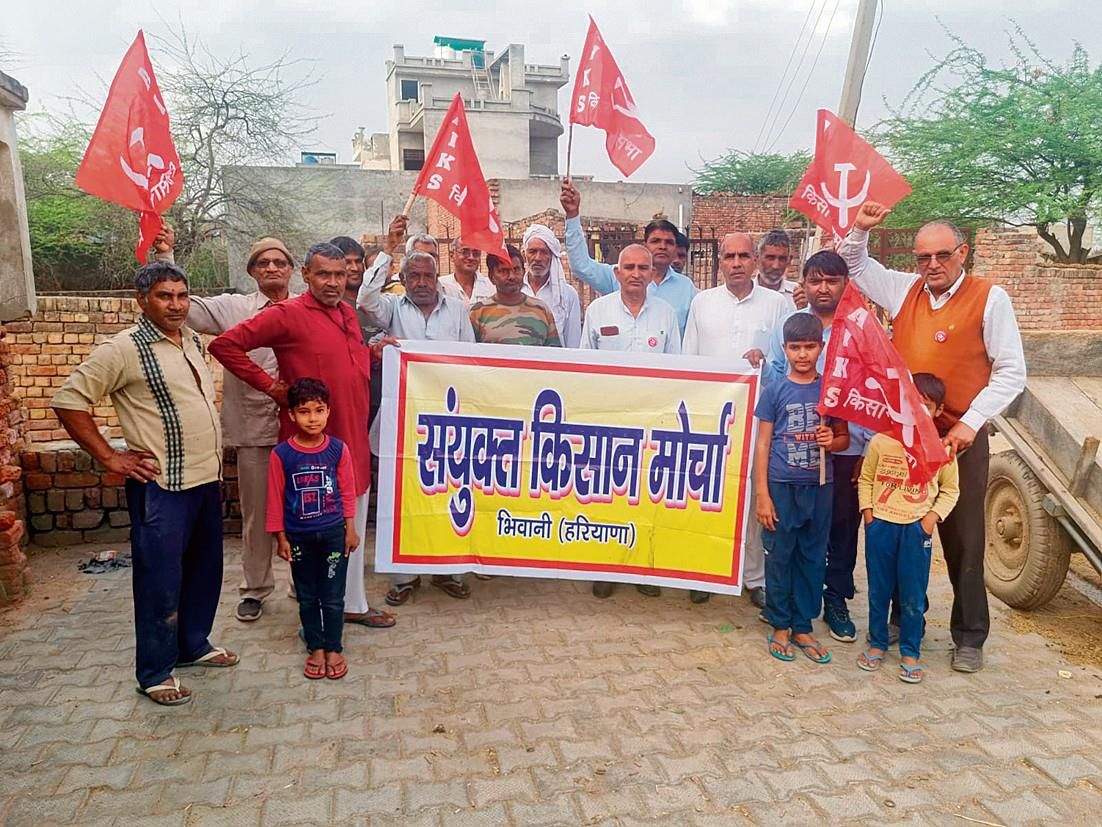 SKM activists from Hisar to reach Delhi today for kisan mahapanchayat