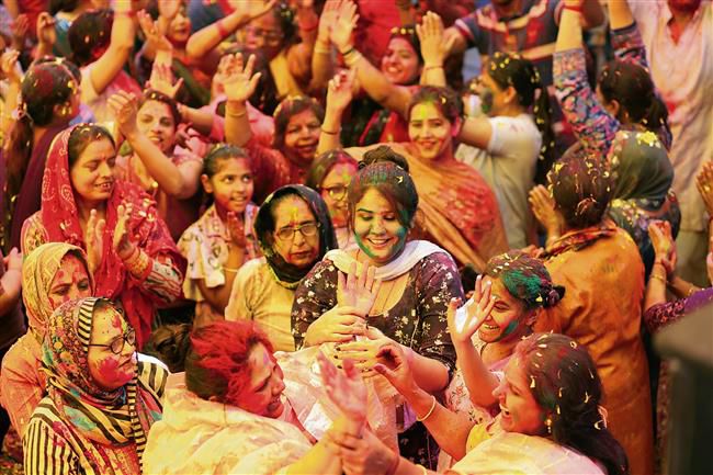 Holi celebrated across community lines