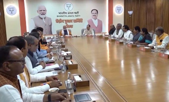 Himachal BJP screening committee deliberates on candidates for Lok Sabha election