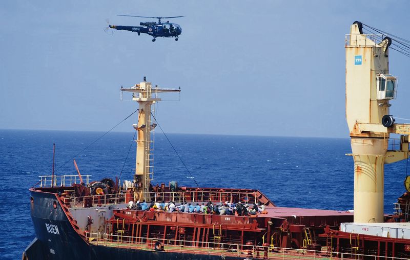 Somalian piracy imperils maritime security