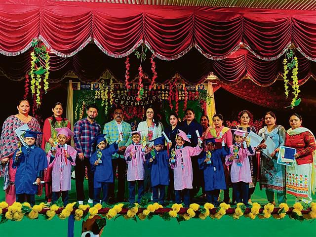 Junior Graduation Ceremony at Comet Mensa Public School, Dehri