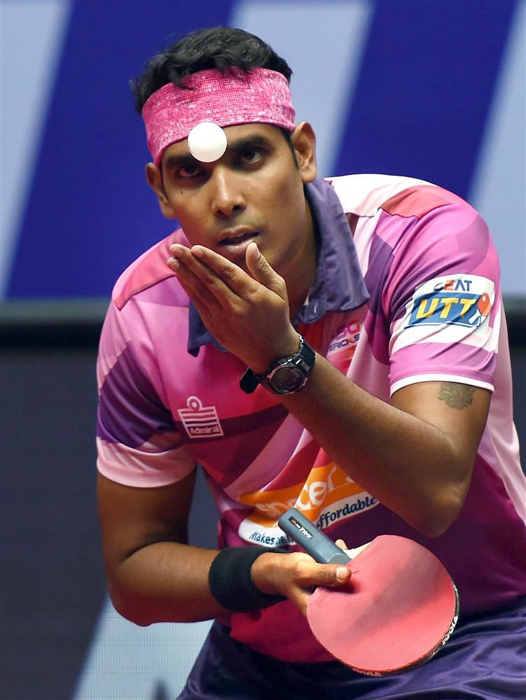 Sharath Kamal continues giant killing spree, beats World No. 22 to move to Singapore Smash quarterfinals