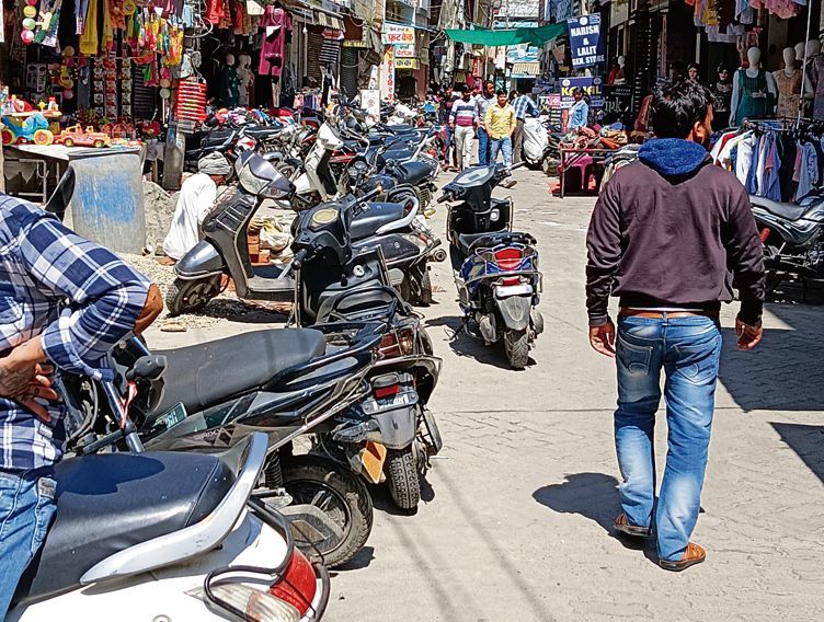 Parking woes at Kaithal