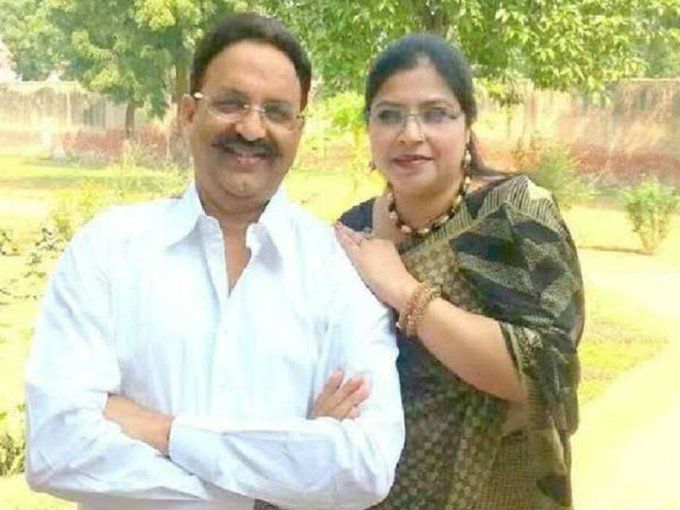 Absconding ‘lady don’ Afsa Ansari, wife of Mukhtar Ansari, skips her gangster-politician husband’s funeral