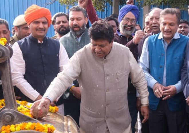 Speaker lays foundation stone for projects worth Rs 6.68 crore