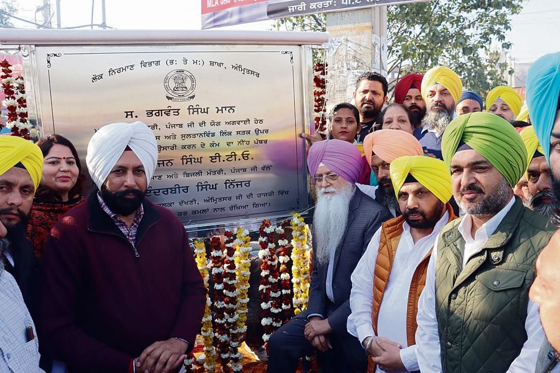 Punjab minister Harbhajan Singh ETO lays stone of Rs 78 crore projects in three constituencies