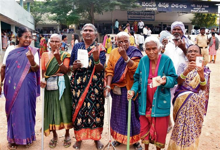 Elderly women voters outnumber male counterparts