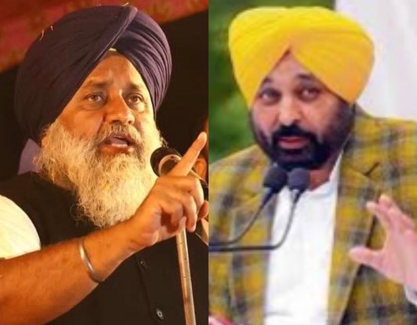‘Apologise in 7 days or face defamation’; Sukhbir Badal sends notice to Punjab CM Bhagwant Mann for remarks on his private business