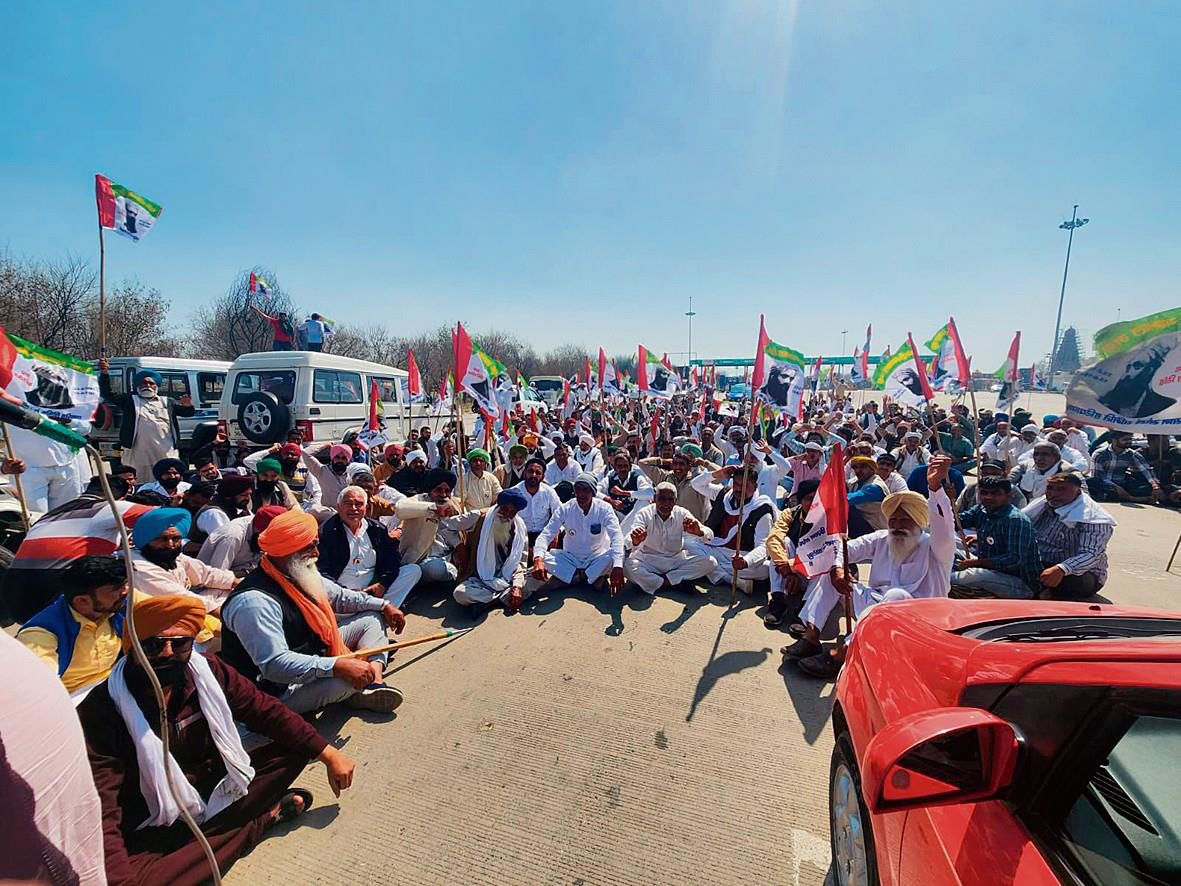 Hisar: Pagri Sambhal Jatta Kisan Sangharsh Samiti's march to Delhi halted