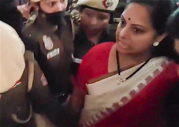 Kavitha conspired with Arvind Kejriwal, Manish Sisodia to get favours in Delhi excise policy: Enforcement Directorate