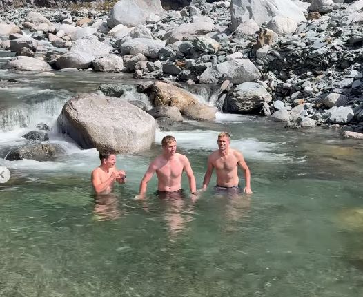 Glimpse of James Anderson’s pre-Test retreat in Dharamsala