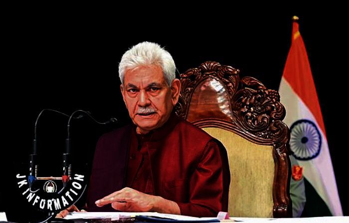 Implement decisions without fear or favour, L-G Manoj Sinha tells officials