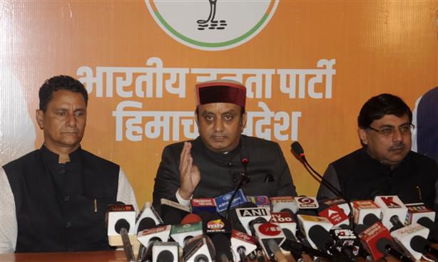 Himachal: Congress situation constitutionally, morally weak, says BJP