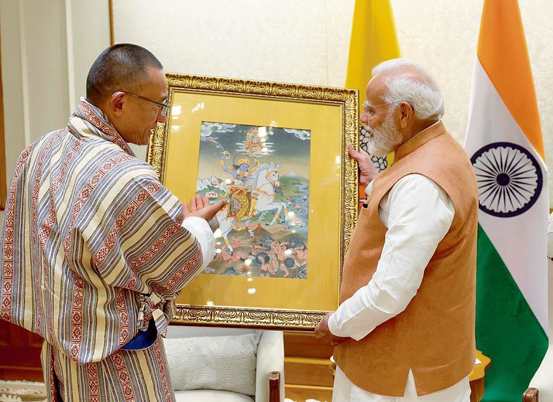 Bhutan PM Tobgay arrives, holds ‘productive’ discussions with Modi
