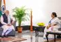 Mamata Banerjee meets PM Modi at Raj Bhavan