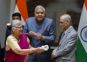 Philanthropist Sudha Murty takes oath as Rajya Sabha MP