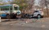 5 killed in bus-car collision on Haryana’s Mahendragarh road