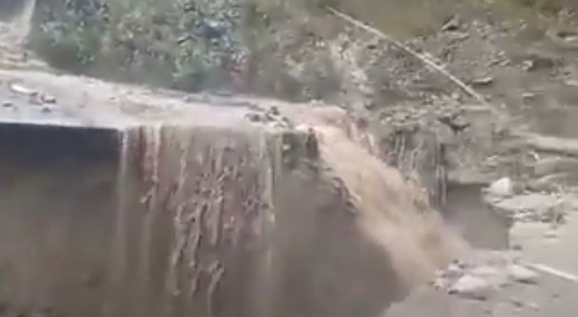 Massive landslide hits Arunachal-China border area; major portion of highway washed away