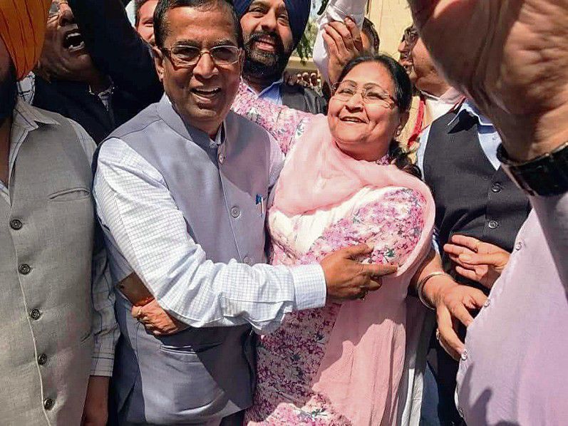 Once minister’s shadow, Anita Som Parkash now BJP pick for Hoshiarpur