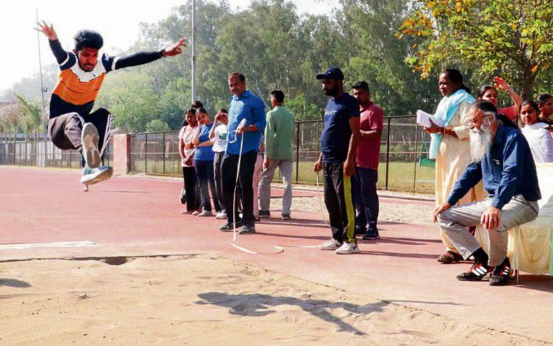 250 students participate in athletics meet on Punjabi University campus