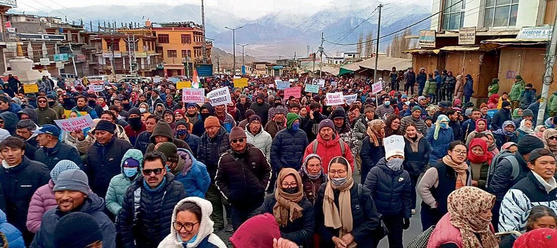 Leh Administration lifts prohibitory orders imposed ahead of ‘border march’