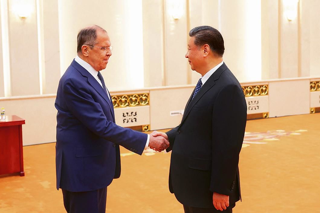 Xi Jinping, Sergey Lavrov lay ground for Vladimir Putin’s Beijing visit