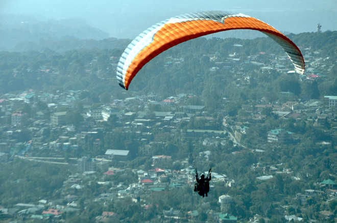 Retired IAF officer’s wife killed in paragliding mishap in Himachal Pradesh