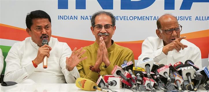 MVA finalises seat deal, Uddhav Thackeray-led Shiv Sena to contest 21, Congress 17, Sharad Pawar group 10