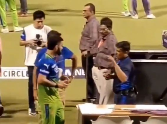 IPL 2024: Umpire speaks to Virat Kohli over ‘no-ball row’ after KKR vs RCB match; discusses his dismissal that led to ugly spat