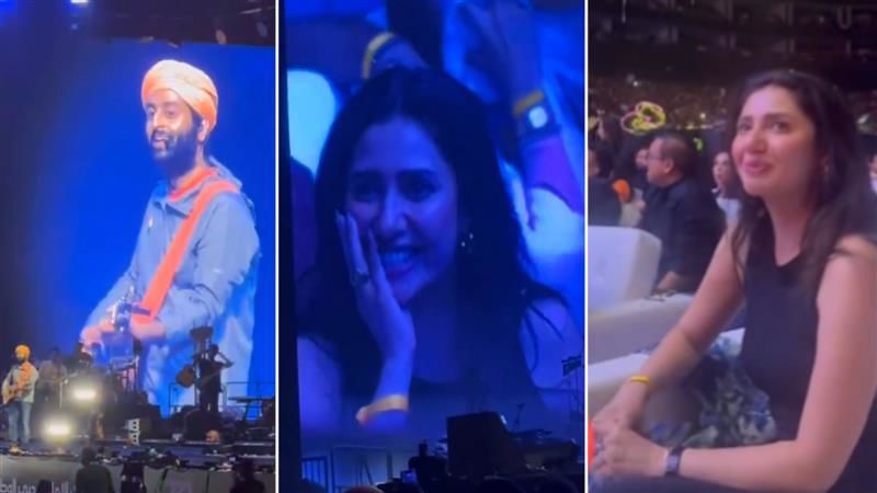 Arijit Singh fails to recognise Pakistani actor Mahira Khan during his Dubai concert, apologises to her