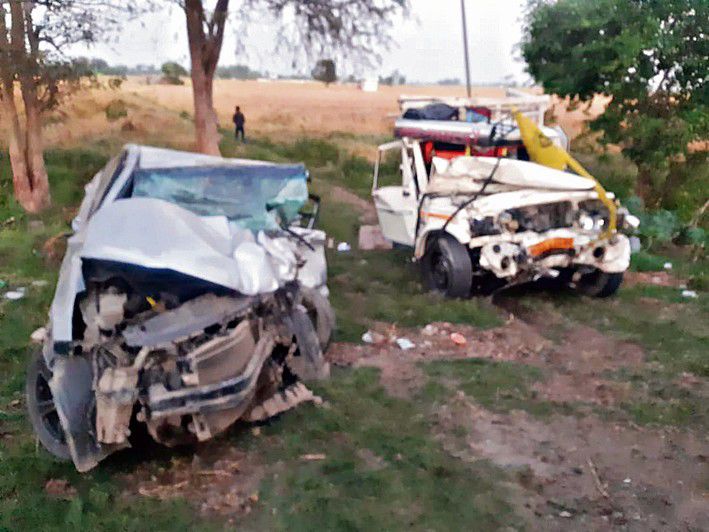 Car-pick up van collision leaves 4 dead, 21 injured in Kapurthala