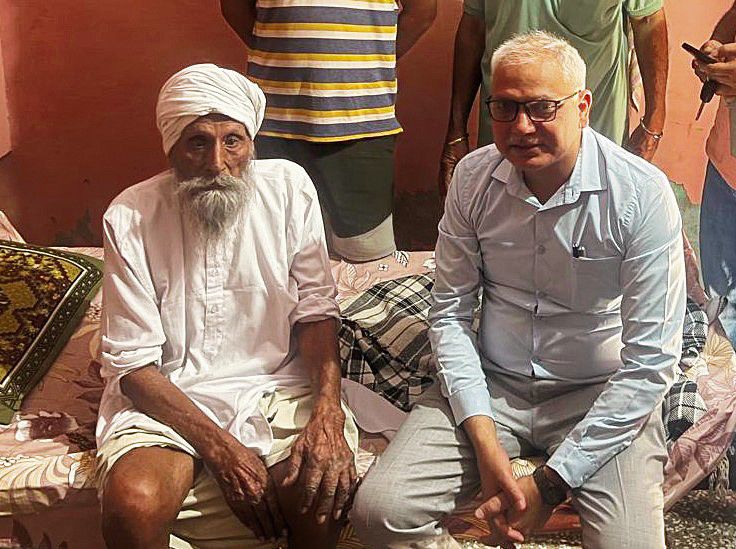 107-year-old Karnal man refuses to vote from home