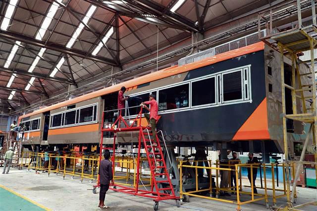 Rail Coach Factory, Kapurthala, set to roll out Vande Metro coach prototype by month-end