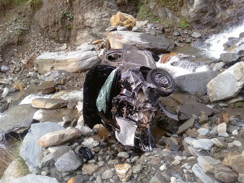 2 villagers die as car rolls down gorge in Chamba