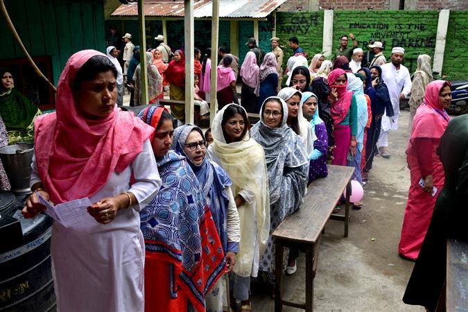 Lok Sabha election: Repolling at 11 polling stations in Manipur concludes with around 82 per cent turnout