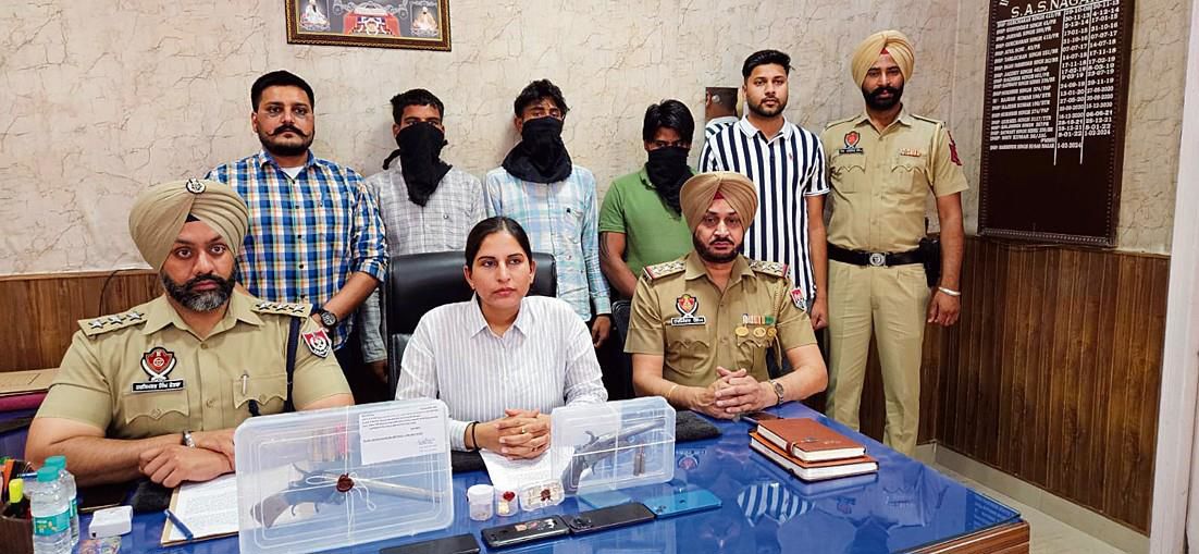 Mohali police nab 3 for snatchings at gunpoint